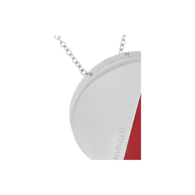 Calvin Klein Logo engraved Necklace-2
