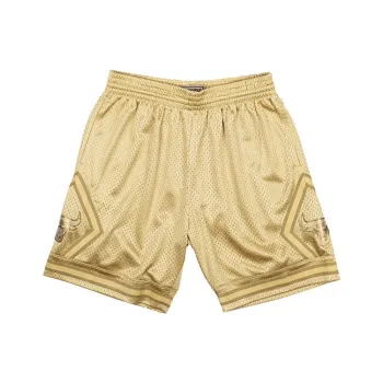 Mitchell Ness Basketball Shorts Unisex Gold