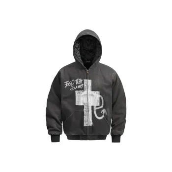 Eusoueu Puffer Jacket Unisex Black