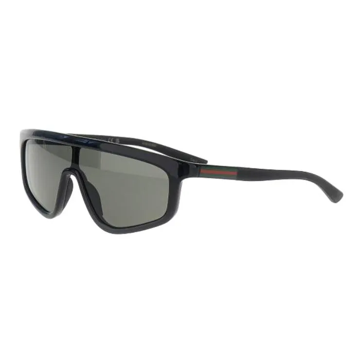 GUCCI Irregular Shape Sunglasses Unisex Black-0