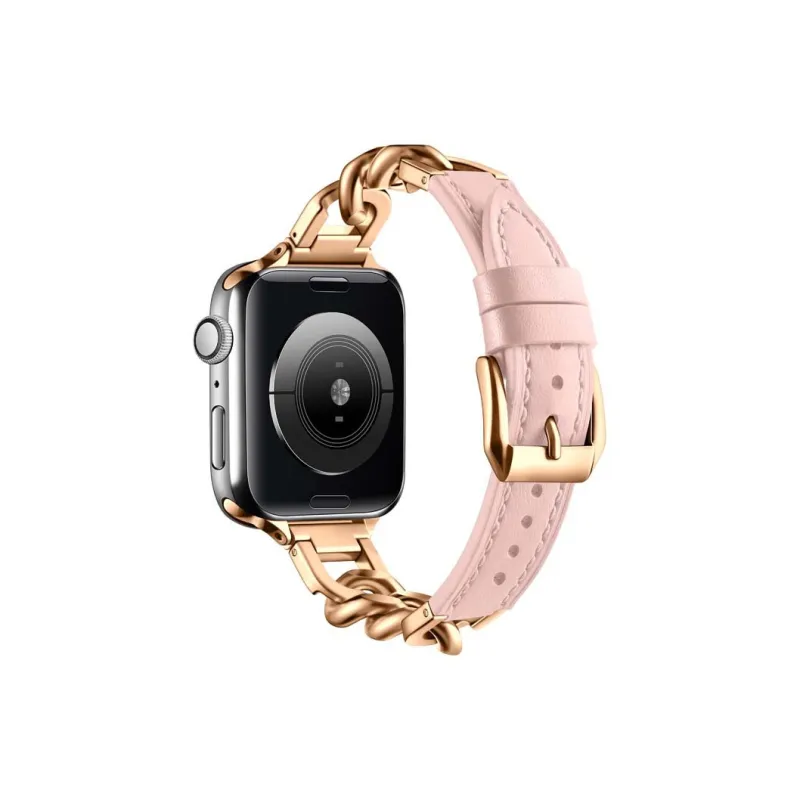 ZHENGGUANG Watch Band Apple Compatibility Genuine Leather Material-39