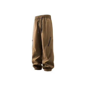 MIIOW Casual Pants Unisex Shadow Coffee
