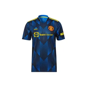 Adidas MANCHESTER UNITED THEATRE OF DREAMS Soccer Jerseys Men Blue