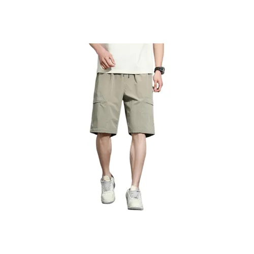 Tonlion Cargo Shorts Men's Light Aqua Green