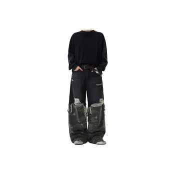 Universal Templates Jeans Unisex Black