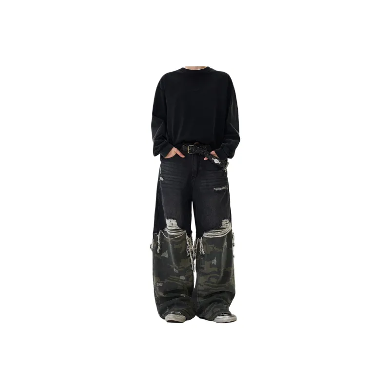 Universal Templates Jeans Unisex Black-0