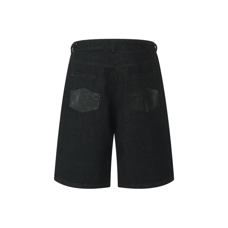 BEAR UNION Denim Shorts Women's Black-2