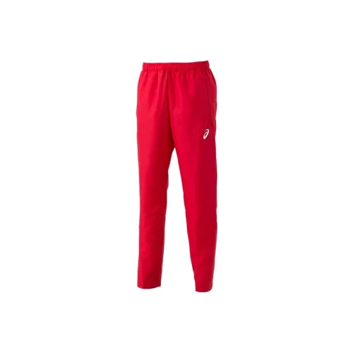 Asics Casual Pants Men Red