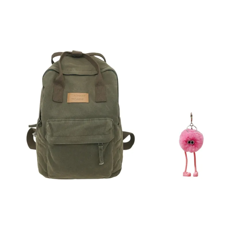 Yalu Canvas Backpack Regular Unisex Multicolor-6