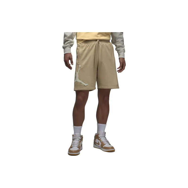 Jordan Brand Casual Shorts Men Light Brown-0