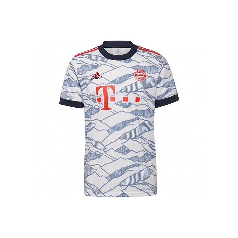 Adidas Bayern Munich Soccer Jerseys Men White-0