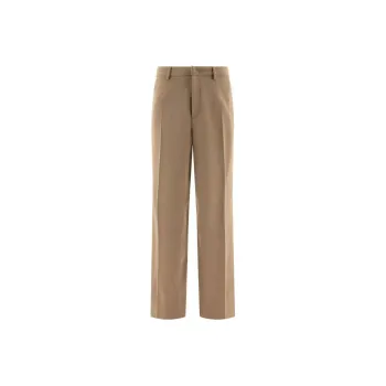 JIL SANDER High Waist Straight Leg Pants