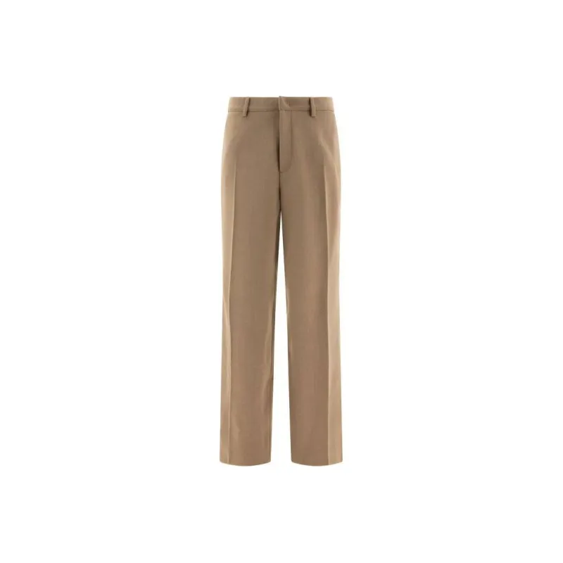 JIL SANDER High Waist Straight Leg Pants-0