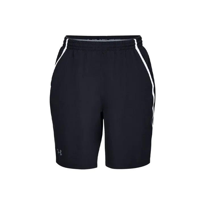 Under Armour Qualifier Loose Fit Shorts Men's Black-0