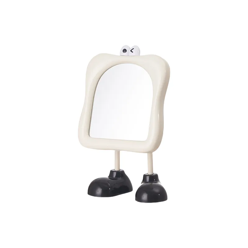Gentle Welcome Cute Desktop Stand Portable Make Up Mirrors-2