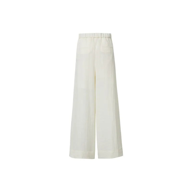 Hopeshow Casual Pants Women's Ecru 004-1