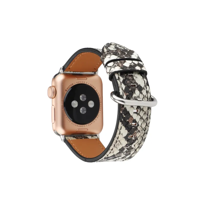 ZHENGGUANG Watch Band Apple Compatibility Genuine Leather Material-7