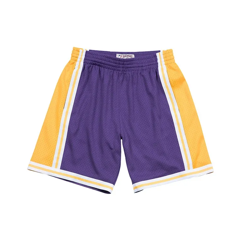 Mitchell & Ness Blue Jersey Pants Men's Purple-0