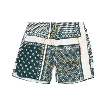 RHUDE Card Print Swim Trunks