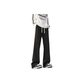 HAPPY PARTY Casual Pants Unisex Black