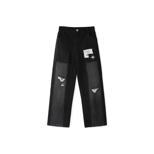 GENANX Jeans Men Black