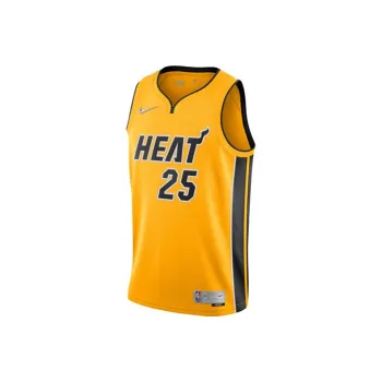Nike X NBA Basketball Jerseys Men Yellow