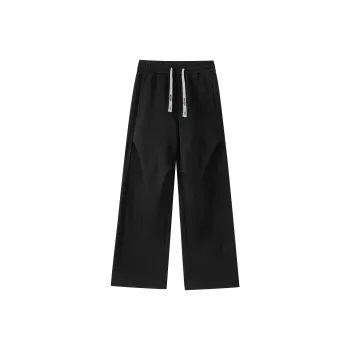 WKOOG Casual Pants Unisex Black