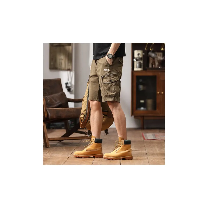 Jeep Garden Forest Horse Riding Cargo Shorts Unisex-2
