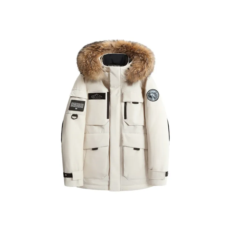 Topland Puffer Jacket Unisex Ecru-0