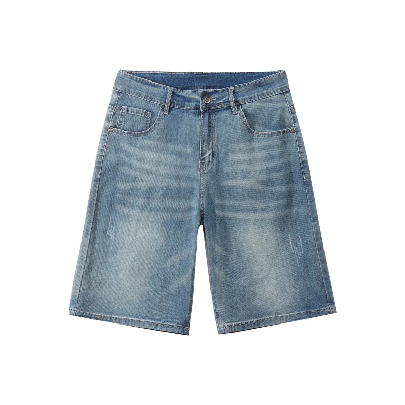 LIVINGTOWN Denim Shorts Unisex Blue-0