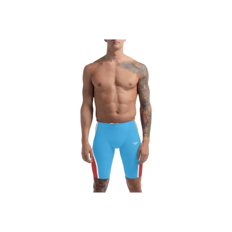 Speedo Fastskin LZR Intent 2.0 High Waist Jammer Black Swimming Shorts Men's-2