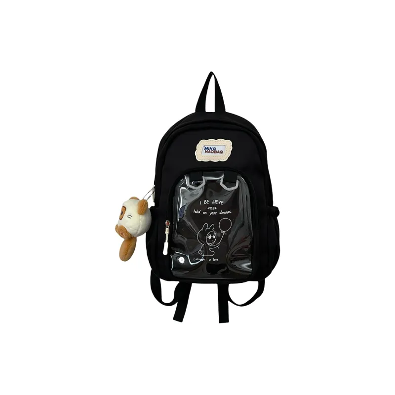 H YXIANG Nylon Good Looking Backpack Regular Unisex Multicolor-1