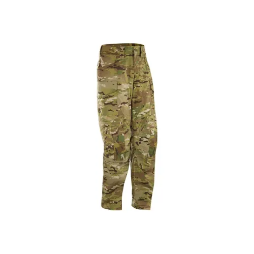 Arcteryx Casual Pants Men Green Camouflage