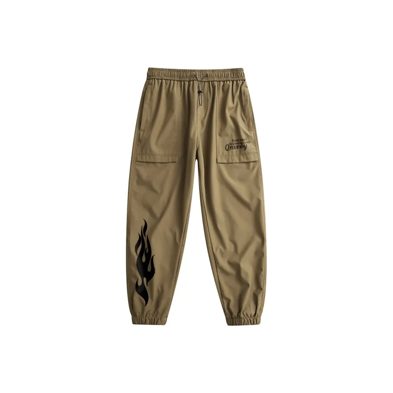 Qnxeey Casual Pants Unisex-27