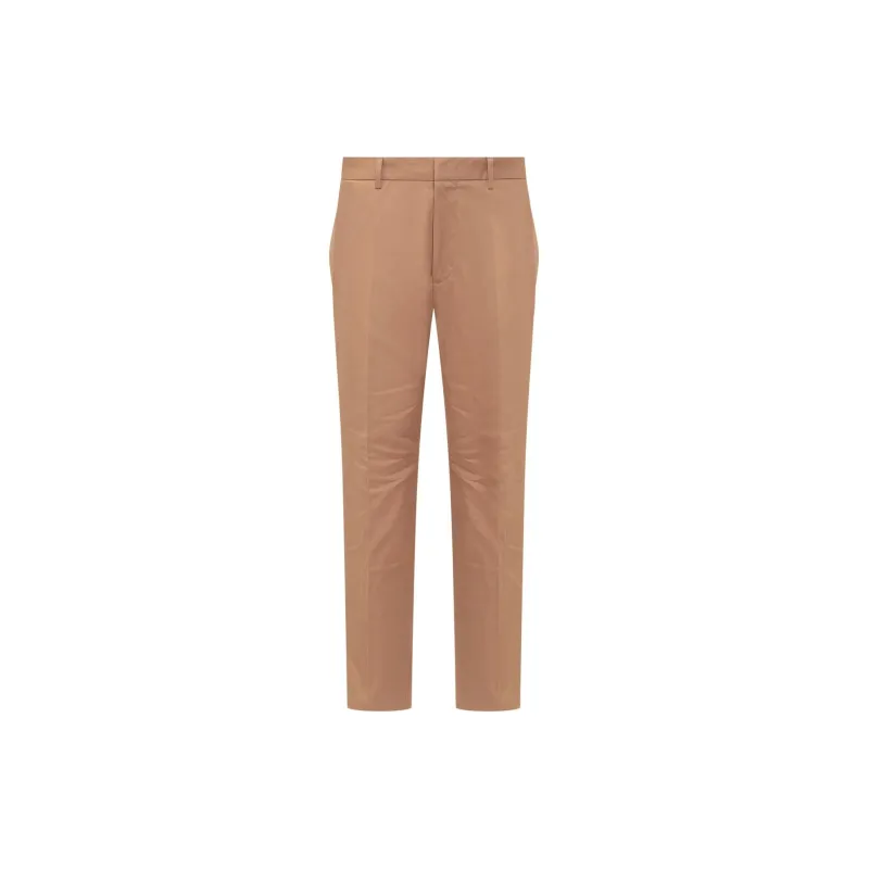 JIL SANDER Gabardine Tapered Slim-Cut Trousers-0