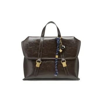 JOSINY Synthetic Leather Backpack Women's Coffee/Brick Red