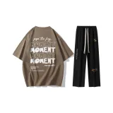 Clothing Sets (Taupe Top+Black Pants)
