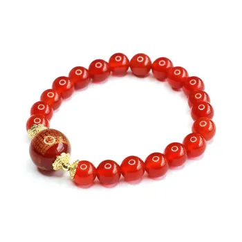 Ryukyu Natural Agate Bracelets Unisex