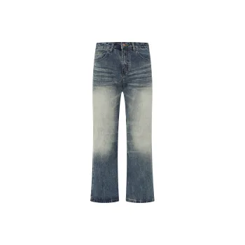 URS GGON Jeans Unisex Vintage Blue