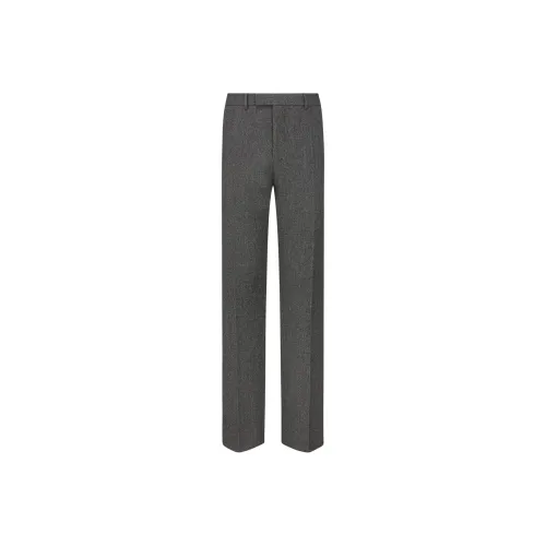 DIOR Pleat Detailed Straight Leg Trousers