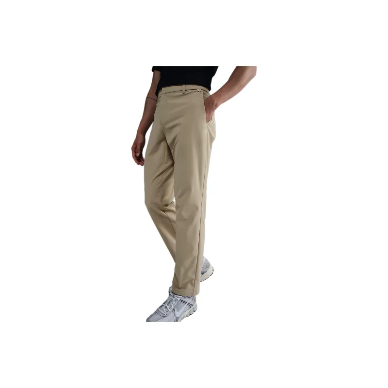 Nike Casual Pants Men Khaki-0