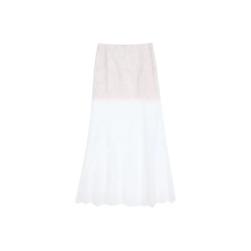 Rose Casual Long Skirt Women's Image Color-1