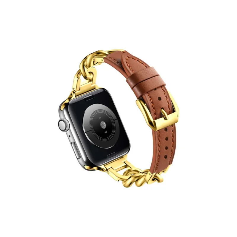 ZHENGGUANG Watch Band Apple Compatibility Genuine Leather Material-26