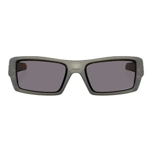 Oakley Plastic Square Sunglasses Unisex Brown