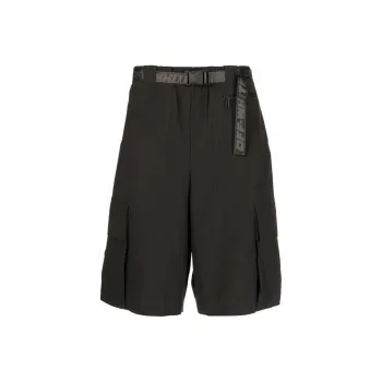 OFF WHITE Industrial Belt Cargo Shorts