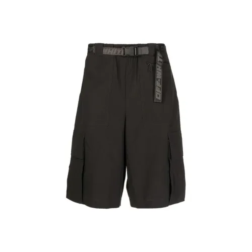 OFF WHITE Industrial Belt Cargo Shorts