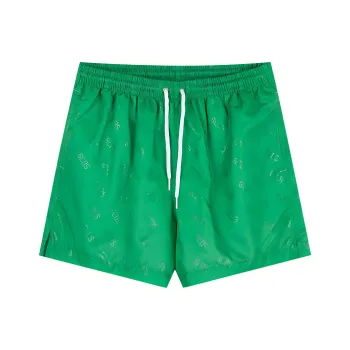 GCDS Casual Shorts Men Neon Green
