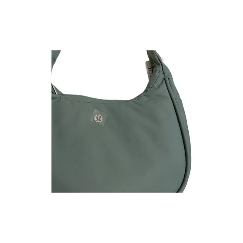 Lululemon Nylon Handbag Shoulder Bag Mini Women's Green-3