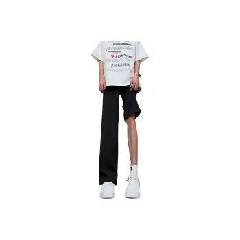 UNthemed Casual Pants Unisex Black