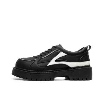 Gai Renpu Breathable Lightweight Height Increasing Low Top Casual Shoes Men's Black